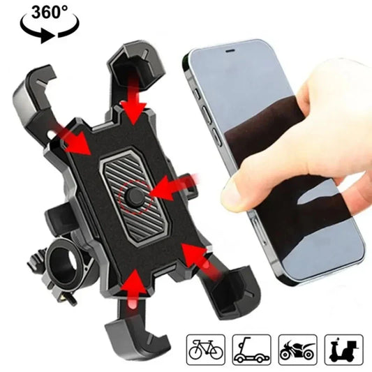 Rotatable Electric Bicycle Phone Holder - Snugior