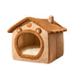 Removable Top Brown Pet House Just A Store
