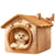 Removable Top Brown Pet House Just A Store