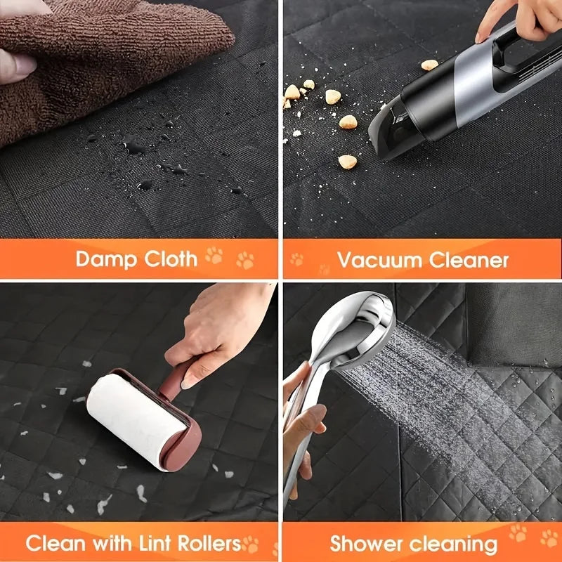 Ultimate Dog Car Seat Cover & Hammock with Back Seat Extender – Heavy-Duty, Waterproof, Nonslip Protection | Scratch-Resistant for Cars, Trucks & SUVs Shop1104040123 Store