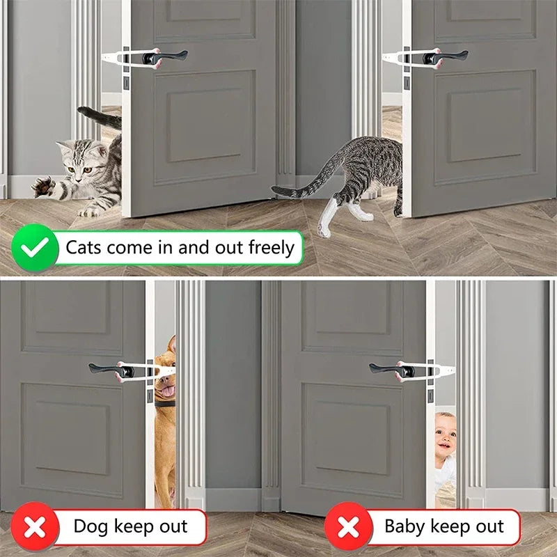 Purrfect Passage: Cat Door Latch Holder Hi-Life House Store