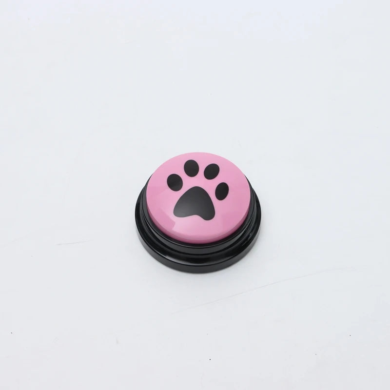 Recordable Dog Communication Buttons with Cute Claw Print - Snugior