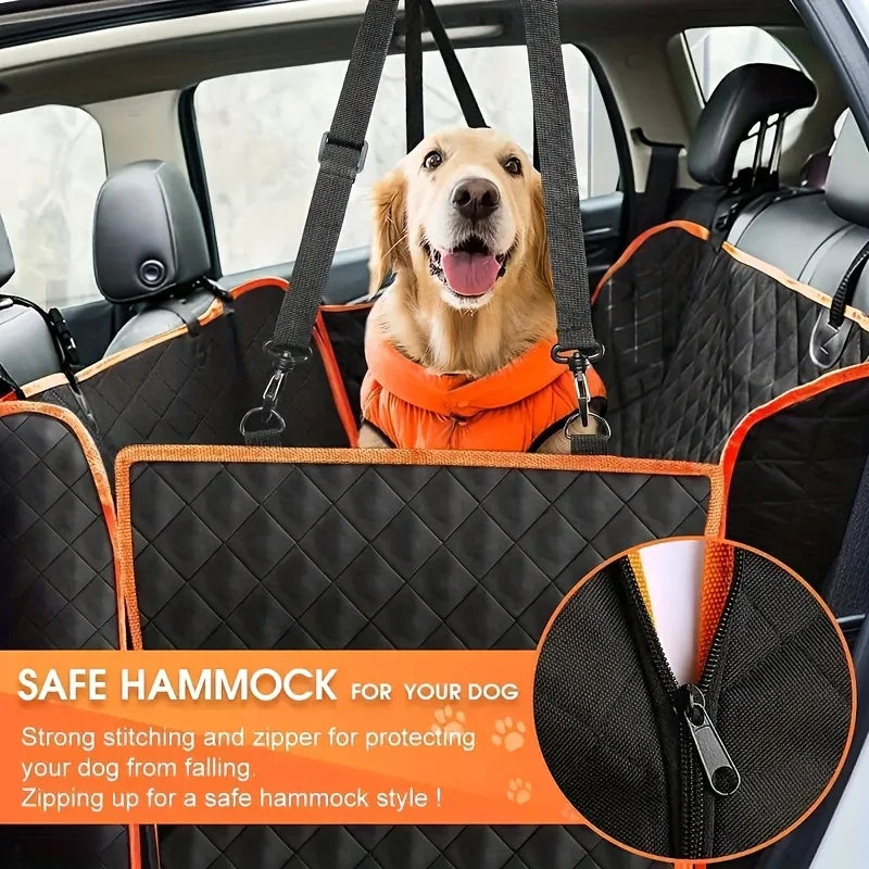 Ultimate Dog Car Seat Cover & Hammock with Back Seat Extender – Heavy-Duty, Waterproof, Nonslip Protection | Scratch-Resistant for Cars, Trucks & SUVs Shop1104040123 Store