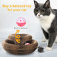 Magic Cat Scratch Organ Board Cat Toy with Ball - Snugior