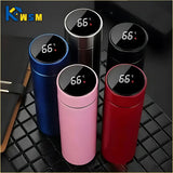 500ML Temperature Display Thermos Cup Stainless Steel Divided Thermos Bottle Outdoor Vacuum Insulated Cup Snugior